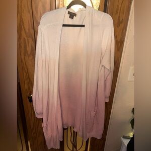 Ombré Longline Cardigan